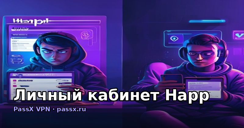 Личный кабинет Happ: где найти и почему PassX управляет подпиской проще