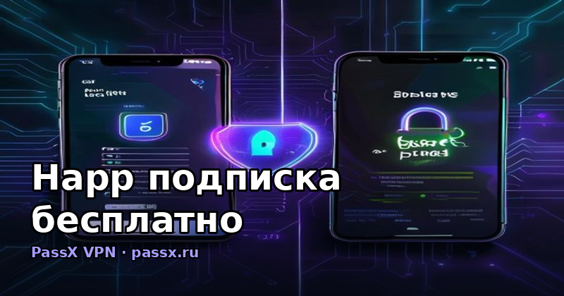 Happ подписка бесплатно: пробный период PassX VPN — 3 дня без оплаты