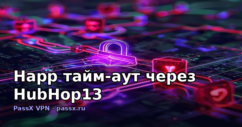 Happ тайм-аут через HubHop13: почему возникает и как подключиться без ожидания
