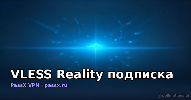 VLESS Reality подписка: как работает, что включено и как подключить PassX VPN